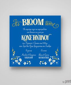 Προσκλητήριο βάπτισης αγορι