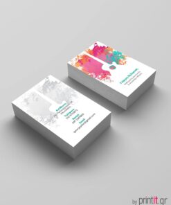 Επαγγελματική κάρτα καθηγητή φωνητικής & κιθάρας