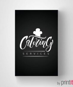 Επαγγελματική κάρτα υπηρεσίες catering