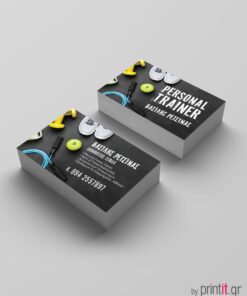 Επαγγελματική κάρτα personal trainer