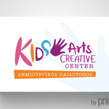 Επαγγελματική κάρτα για δημιουργικό παιδότοπο