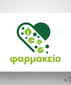 Κάρτα επαγγελματική φαρμακείου μοντέρνο σχέδιο